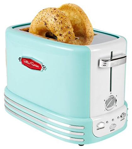 Nostalgia Retro Toaster, 2-Slice, Turqoise