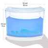 NAVAdeal Ant Farm Habitat for Kids W/LED Light - Great Educational & Science Kit with Nutrient Blue Gel, Observing Ants Create 3D Tunnels to Study Ants Behaviors & Ecosystem (Live Ants not Included)