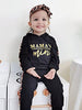 Newborn Baby Girl Clothes Outfits Infant Hooded Sweatshirt Pants Headband Toddler Girl Clothing Set