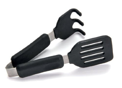 Norpro Grip-EZ Grab and Lift Silicone Tongs, 6- Inch, Black