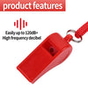 XXINMOH Whistle with Lanyard for Coaches, Referees, Training, Outdoor Camping Accessories,Dog Whistle, Emergency Survival.