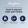 Stayfree Maxi Regular Pads For Women, Wingless, Reliable Protection and Absorbency of Feminine Periods, 66 count