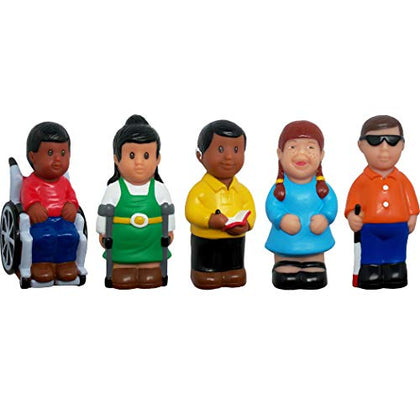 Get Ready Kids Friends with Disabilities Play Figures