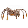 Wood Trick Mechanical Spider 3D Wooden Puzzle - Runs up to 7 feet - Wooden Model Kit for Adults and Kids to Build