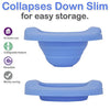Kalencom Potette Plus Collapsible Reusable Liner For Home Use With The 2-in-1 Potette Plus Potty (sold separately) (Blue), 1 Count (Pack of 1)