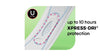 U by Kotex Clean & Secure Ultra Thin Pads, Regular Absorbency, 176 Count (4 Packs of 44) (Packaging May Vary)