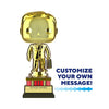 Funko Pop! TV: The Office - Customizable Chrome Dundie Award, Amazon Exclusive Collectible Vinyl Figure (52077)