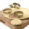 Norpro 3776 Stainless Steel English Muffin Rings, Set of 4, sylver