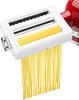 Leixe Pasta Maker Attachment for KitchenAid Stand Mixers 3 in 1 Set Includes Pasta Roller Spaghetti Cutter &Fettuccine Cutter, Durable Pasta Attachments for KitchenAid