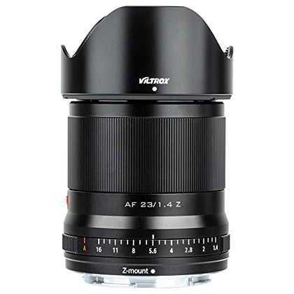 VILTROX 23mm F1.4 f1/4 Lens Auto Focus Lens for Nikon Z Mount, APS-C Z Mount Lens for Nikon Zfc Z5 Z6 ii Z6 Z7 II Z50