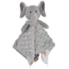 BORITAR Elephant Baby Security Blanket Soft Minky Dot Fabric Lovey Blanket with Lovely Animal Pattern Backing, Stuffed Plush Cuddle Newborn Blankie 14 Inch