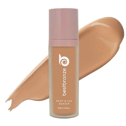 Best Bronze Bombshell Body and Leg Makeup - Full Coverage Foundation and Concealer Makeup to Cover Scars, Bruises, Tattoos, Vitiligo, And More (NW27 Light Beige)