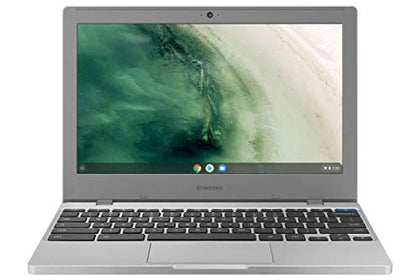 SAMSUNG Galaxy Chromebook 4 11.6 64GB Laptop Computer w/ 4GB RAM, Gigabit WiFi, HD Intel Celeron Processor, Compact Design, Military Grade Durability, US Version, Silver