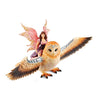 Schleich bayala, 2-Piece Playset, Toys for Girls and Boys Ages 5-12 Years Old, Fairy in Flight with Glam Owl