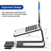 BESIGN LS03 Aluminum Laptop Stand, Ergonomic Detachable Computer Stand, Riser Holder Notebook Stand Compatible with Air, Pro, Dell, HP, Lenovo More 10-15.6