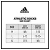 adidas Men's Athletic Cushioned Low Cut Socks with Arch Compression for a Secure fit (6-Pair), Black/Aluminum 2, L