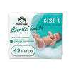 Amazon Brand - Mama Bear Gentle Touch Diapers, Hypoallergenic, Size 1, White, 49 Count