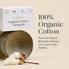 Cora 100% Organic Cotton Non-Applicator Tampons | Ultra-Absorbent, Unscented, Natural, Non-Toxic, Applicator Free | Eco-Conscious (36 Tampons)