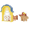 Dino Ranch Action Pack Featuring Stegosaurus - 4 Fence Pieces to Connect- Four Styles to Collect - Toys for Kids, Your Favorite Pre-Westoric Ranchers