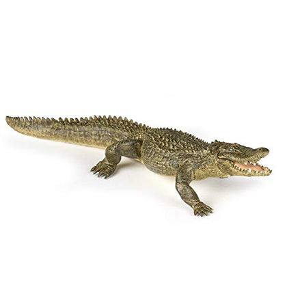Papo -Hand-Painted - Figurine -Wild Animal Kingdom - Alligator -50254 -Collectible - for Children - Suitable for Boys and Girls- from 3 Years Old