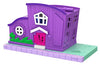 Polly Pocket Doll House with Micro Doll, Toy Bike & Furniture Accessories, Transforming Pollyville Pocket House Playset