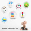 Kids Musical Instruments For Toddlers,Baby Musical Toys For Toddlers,Kid Toys For Girl Gifts,First Birthday Gifts For Boys,Kids Xylophone,Maracas For Baby,Wooden Instruments Toddler Toys With Bag