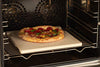 ROCKSHEAT Pizza Stone Baking & Grilling Stone, Perfect for Oven, BBQ and Grill. Innovative Double - faced Built - in 4 Handles Design (12
