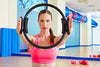 RitFit Pilates Ring Circle - 14 Inch Magic Fitness Circle for Toning Inner & Outer Thighs, Bonus Workout Guide Included (Black)