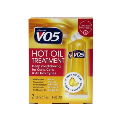 Vo5 Hot Oil Therapy Treatment 2 Count 0.5 Ounce (14ml) (6 Pack)