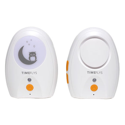 TimeFlys Audio Baby Monitor 2024 Upgrade Version Paladin, Portable, Rechargeable, Extra Long Range up to 2000 ft, Night Light, Crystal Sound, Camping