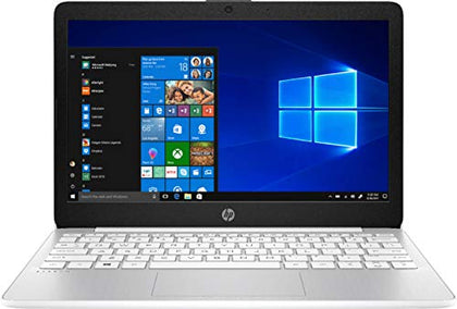 HP 2020 Newest Stream 11.6 inch HD Laptop, Intel Celeron N4000, 4 GB RAM, 64 GB eMMC, Webcam, HDMI, Windows 10