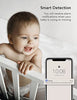 nooie Baby Monitor with Camera and Audio, Baby Camera Monitor, Baby Monitor WiFi Smartphone 2.4 GHz, Motion and Sound Detection, 1080P HD Night Vision, Two-Way Audio, SD or Cloud Storage