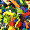 Brick Loot 1,000 Bricks w/Crate- 1000 Toy Building Blocks Plus 70 Free pcs & Deluxe Hard Storage Crate = 1070 Pieces of Fun! Creative Mixed Vibrant Colors 100% Compatible Bulk