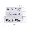 GSM Brands Wedding Countdown Calendar Blocks