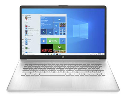 HP 17-inch Laptop, 11th Generation Intel Core i5-1135G7, Iris Xe Graphics, 8 GB RAM, 256 GB SSD, Windows 11 Home (17-cn0025nr,Natural Silver)
