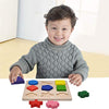 GYBBER&MUMU Preschool Colorful Wooden Shape Puzzle