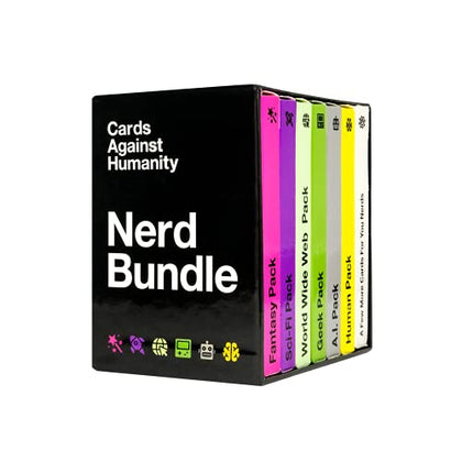 Cards Against Humanity: Nerd Bundle  6 Nerdy Themed Packs + 10 All-New Cards