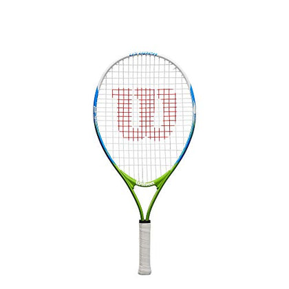 Wilson US Open 23 Junior/Youth Recreational Tennis Racket, Blue/Green/White