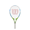 Wilson US Open 23 Junior/Youth Recreational Tennis Racket, Blue/Green/White