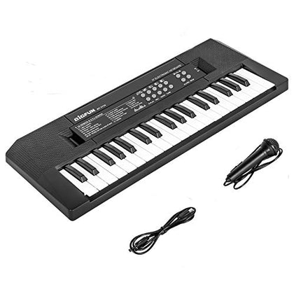 37 Key Piano for Kids Electric Piano Keyboard Kids Piano with Microphone Learning Musical Toys for 3 4 5 6 Year Old Boys Girls Gifts Age 3-5