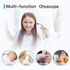 Wireless Otoscope Ear Camera with Dual View, 3.9mm 720PHD WiFi Ear Scope with 6 LED Lights for Kids and Adults, Compatible with Android and iPhone
