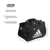 adidas Diablo Small Duffel Bag, Black, One Size