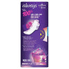 Always Radiant Flexfoam Pads for Women, Size 5, Extra Heavy Overnight Absorbency, With Wings, Scented, 18Count