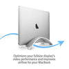 Twelve South BookArc for MacBook | Space-Saving Vertical Desktop Stand for Apple notebooks (Silver)*Not Compatible with M1, See Insert Option to Update/Upgrade*