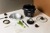 Aroma Housewares ARC-363-1NGB 3 Uncooked/6 Cups Cooked Rice Cooker, Steamer, Multicooker, 2-6 cups, Black