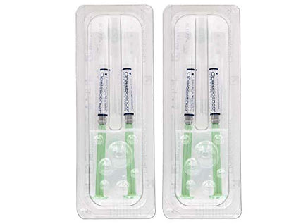 Opalescence 35% Teeth Whitening Refill Kit (2 Pack / 4 Syringes) Carbamide Peroxide. Made by Ultradent, in Mint Flavor. Tooth Whitening Refill Syringes 5197-2