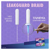 Tampax Radiant Tampons, Super Absorbency, With Leakguard Braid, Unscented, 28 Count