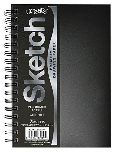UCreate Poly Cover Sketch Book, Heavyweight, 6