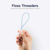 Floss Threaders for Braces, Bridges, and Implants 150 Count (Pack of 3)