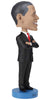 Royal Bobbles Barack Obama Bobblehead, Premium Polyresin Lifelike Figure, Unique Serial Number, Exquisite Detail